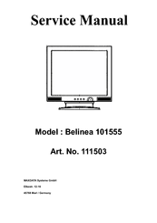 MAXDATA Belinea 101555 Service Manual