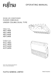Fujitsu AOT14RG Operating Manual