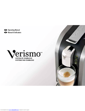 Verismo 580 K-fee Operating Manual