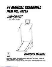 Life Gear 40215 Owner's Manual