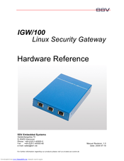 SSV IGW/100 Hardware Reference Manual