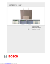 Bosch DS7200V2-EXP Installation Manual