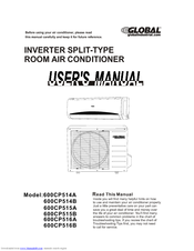 Global 600CP517B User Manual