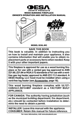 Desa B36L-MC Owner's Operation And Installation Manual