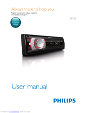 Philips CarStudio CE132 User Manual