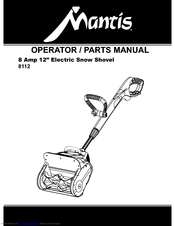 Mantis 8112 Operator's Manual