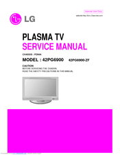 LG 42PG6900 Service Manual