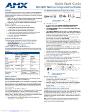 Amx NX-2200 Manuals | ManualsLib