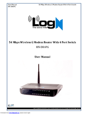 LogN HN-DR4PG User Manual