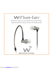 Wi digital systems Sure-Ears User Manual