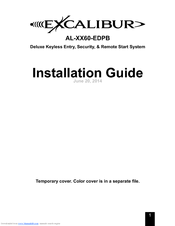 Excalibur Remote Starter User Manuals Download | ManualsLib