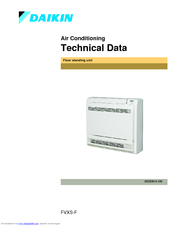 Daikin FVXS25F Technical Data Manual