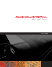 Kodak VERSAMARK DP7122 Operator's Manual
