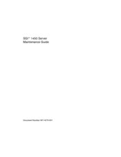 Silicon Graphics 1450 Maintenance Manual