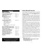 Kidde Nighthawk User Manual