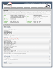 Applied Satellite Engineering 9555 Iridium User Manual