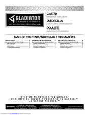 Gladiator CASTER Installation Instructions Manual