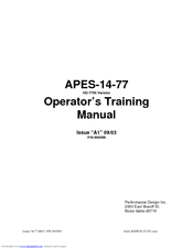 Rhin-O-Tuff APES-14-77 Operator's Training  Manual