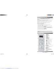 Sharp R-798-A Quick Start Manual