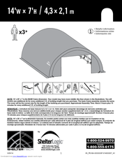 ShelterLogic 3 x 2 Manual