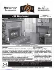 FPI U32 Owners & Installation Manual