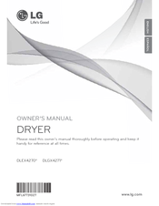 LG dlex4270v Owner's Manual
