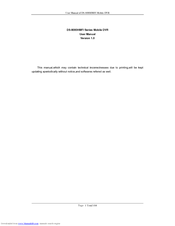 HIKVISION DS-8000HMFI Series User Manual