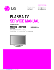 LG 50PS60-UA Service Manual