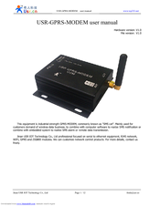 Jinan USR IOT Technology USR-GPRS-MODEM User Manual