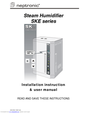 Neptronic SKE Series Installation Instructions & User Manual