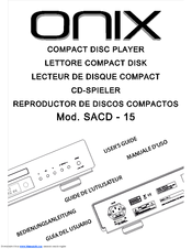 Onix SACD-15 User Manual