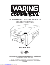 Waring WGR140C User Instruction