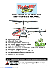 J. Perkins Mini Twister Cam Instruction Manual