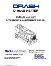 Drash D-1000B Operation & Maintenance Manual
