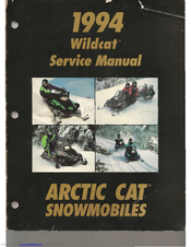 Arctic Cat Wildcat EFI 1994 Service Manual