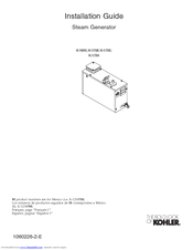 Kohler K-1734 Installation Manual