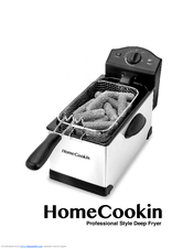Home cookin Professional Style Deep Fryer User Manual