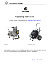 Airless DP6830: DP6835 Operating Instructions Manual