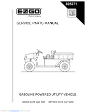 Ezgo MSZ-GE25VA Service & Parts Manual