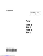 WACKER Group PDT 3 Repair Manual