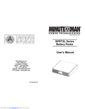 Minuteman BP36RTXL User Manual