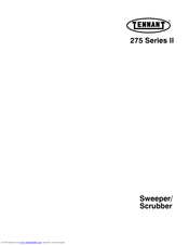 Tennant 275 Series II Operator's Manual