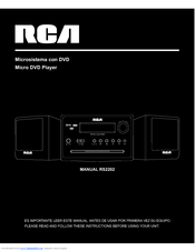 Rca RS2202 Instruction Manual
