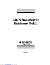 Echelon i.LON SmartServer Hardware Manual