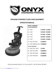 Onyx S7ZBMNDC Operator's Manual