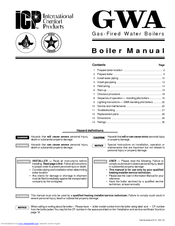 ICP GWA 175 Manual