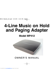 CenturyLink MP412 Owner's Manual