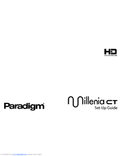 Paradigm Millenia One CT Manual