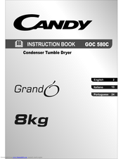 Candy GOC 580C Instruction Book