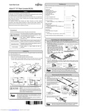 Fujitsu RC25 Quick Start Manual